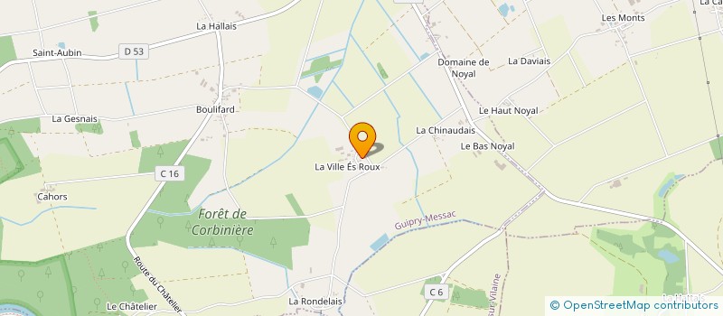 localisation de l'entreprise JOUZEL MANAGEMENT  GUIPRY-MESSAC