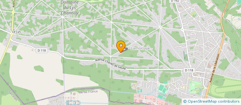 localisation de l'entreprise JOV INVESTISSEMENTS  LAMORLAYE