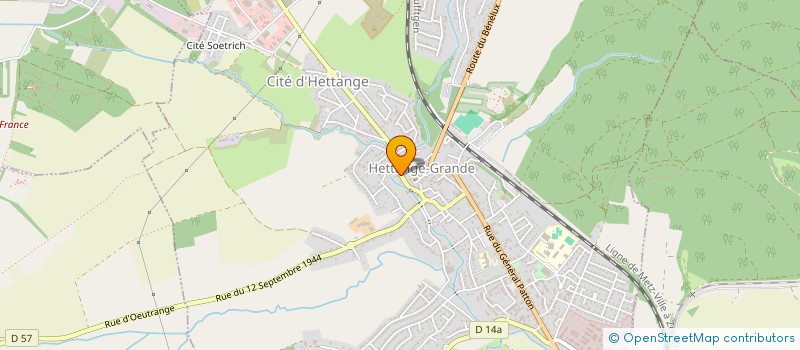 localisation de l'entreprise JOVA SARL  HETTANGE GRANDE