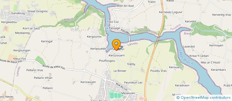 localisation de l'entreprise JOVADEL  LANNILIS