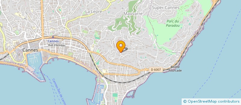 localisation de l'entreprise JOVALGOUT à CANNES