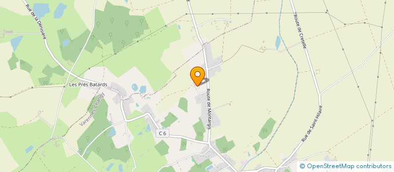 localisation de l'entreprise JOVALL à OUSSOY-EN-GATINAIS