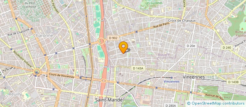 localisation de l'entreprise JOVALLYS  MONTREUIL