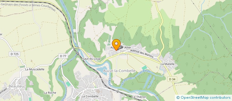 localisation de l'entreprise JOVANIE'S  AUZAT-LA-COMBELLE