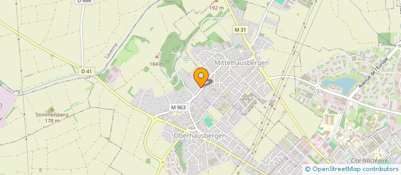 localisation de l'entreprise JOVASAL à OBERHAUSBERGEN