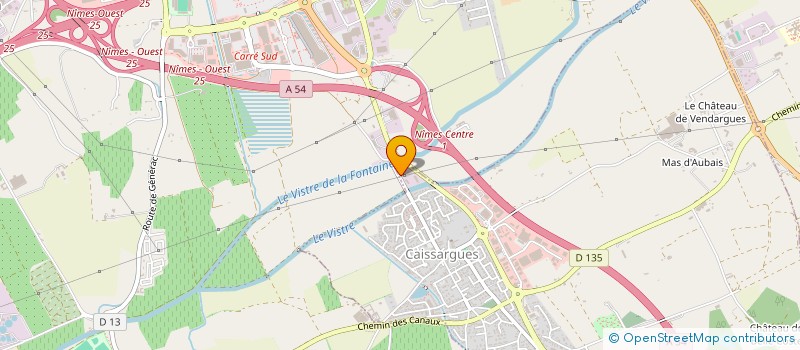 localisation de l'entreprise JOVER & CO  CAISSARGUES