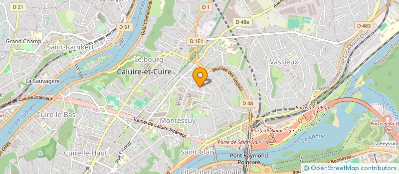 localisation de l'entreprise JOVI  CALUIRE-ET-CUIRE