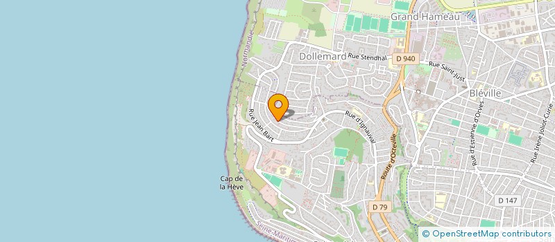 localisation de l'entreprise JOVI  SAINTE-ADRESSE