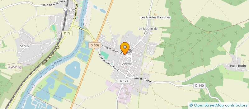 localisation de l'entreprise JOVI HOLDING à VERON