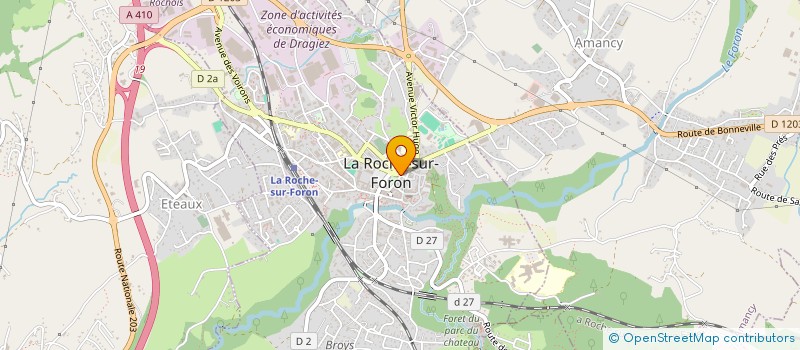 localisation de l'entreprise JOVIL à LA ROCHE-SUR-FORON