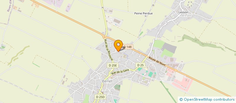 localisation de l'entreprise JOVILO  BENET