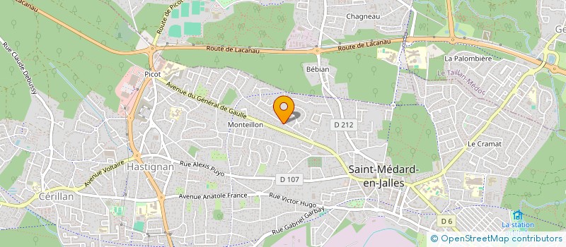 localisation de l'entreprise JOVIMA à SAINT-MEDARD-EN-JALLES