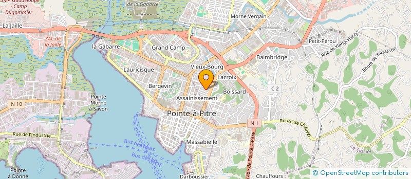 localisation de l'entreprise JOVYGC  LES ABYMES