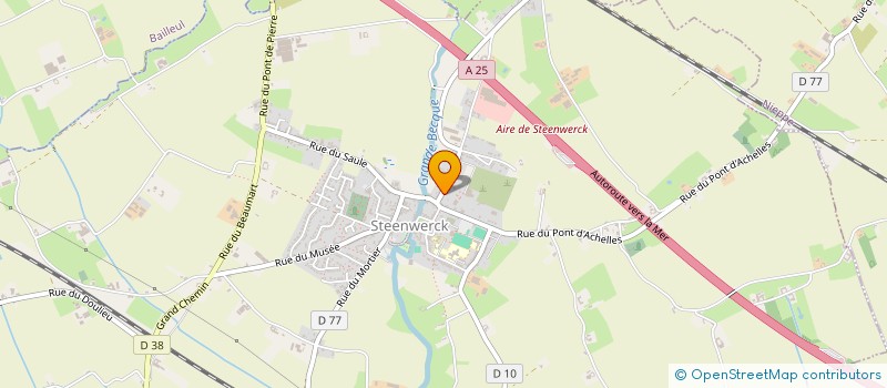 localisation de l'entreprise JOW  STEENWERCK