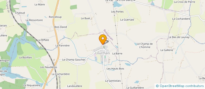 localisation de l'entreprise JOWALL PATRIMOINE  LOURMAIS