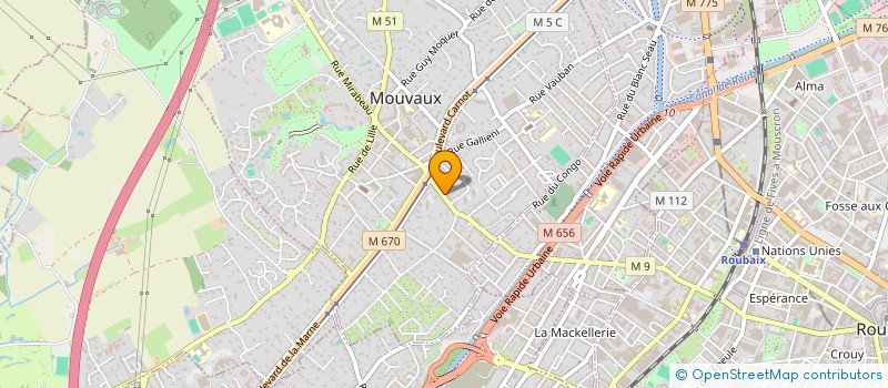 localisation de l'entreprise JOWELL  MOUVAUX