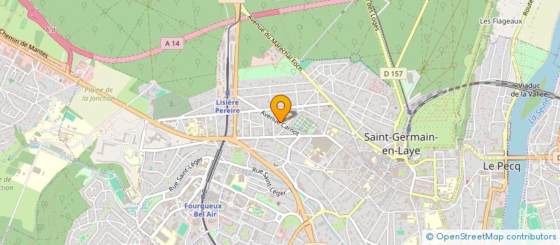 localisation de l'entreprise JOXY MUSIC à SAINT-GERMAIN-EN-LAYE
