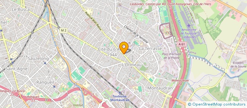 localisation de l'entreprise JOY 1950 à TOULOUSE