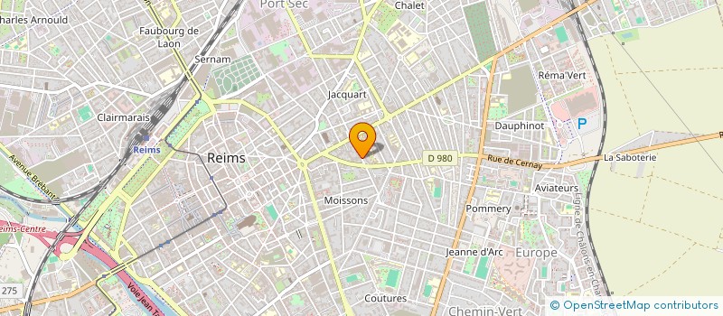 localisation de l'entreprise JOY  REIMS