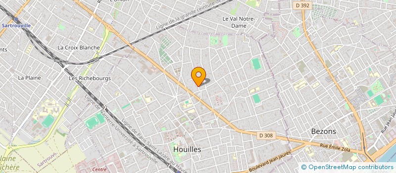 localisation de l'entreprise JOY  HOUILLES