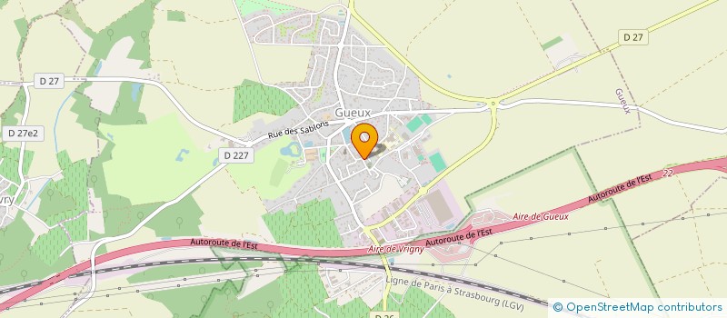 localisation de l'entreprise JOY  GUEUX