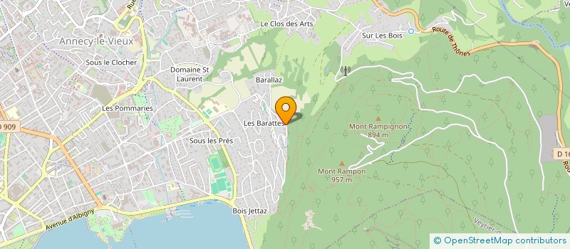 localisation de l'entreprise JOY à ANNECY