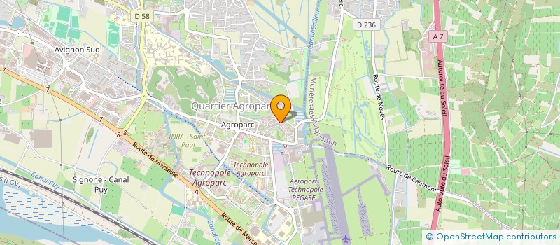 localisation de l'entreprise JOY  AVIGNON