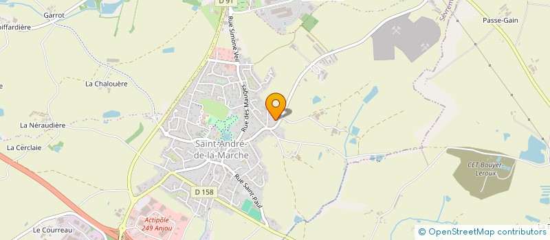 localisation de l'entreprise JOY à SEVREMOINE