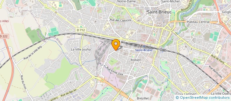 localisation de l'entreprise JOY AND GOSPEL à SAINT-BRIEUC