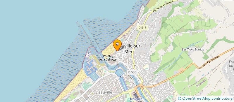 localisation de l'entreprise JOY FOOD à TROUVILLE-SUR-MER