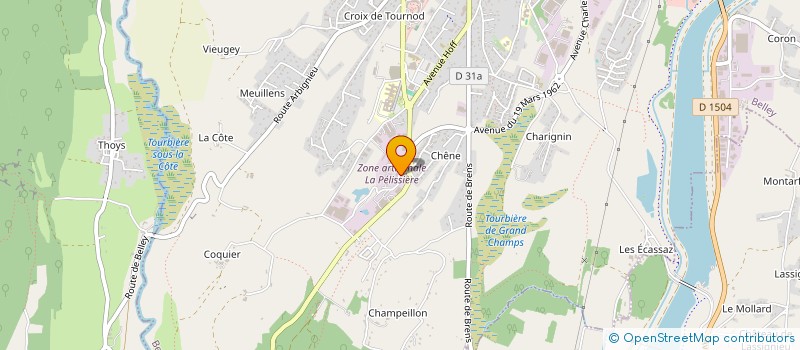 localisation de l'entreprise JOY LOLA  BELLEY