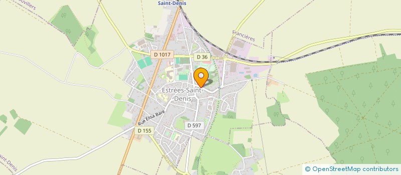 localisation de l'entreprise JOY MESSENGER  ESTREES-SAINT-DENIS