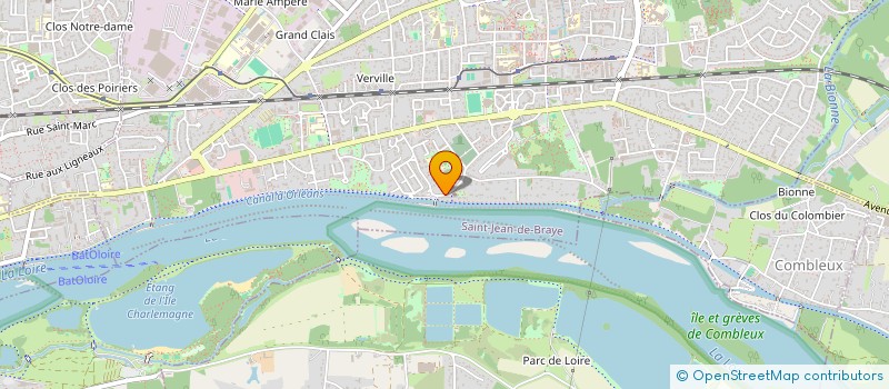 localisation de l'entreprise JOY & PEOPLE à SAINT-JEAN-DE-BRAYE