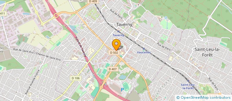 localisation de l'entreprise JOY'S HAIR à TAVERNY