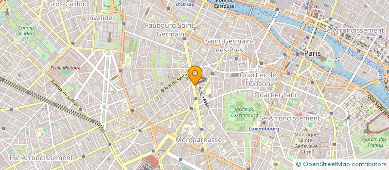 localisation de l'entreprise JOY SINANIAN CORPORATION  PARIS