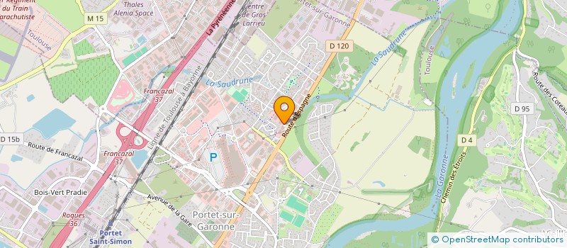 localisation de l'entreprise JOYA 31 à PORTET-SUR-GARONNE