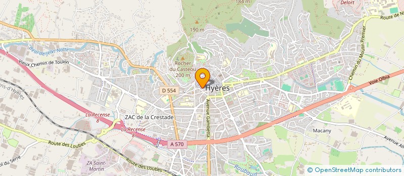 localisation de l'entreprise JOYAMS  HYERES