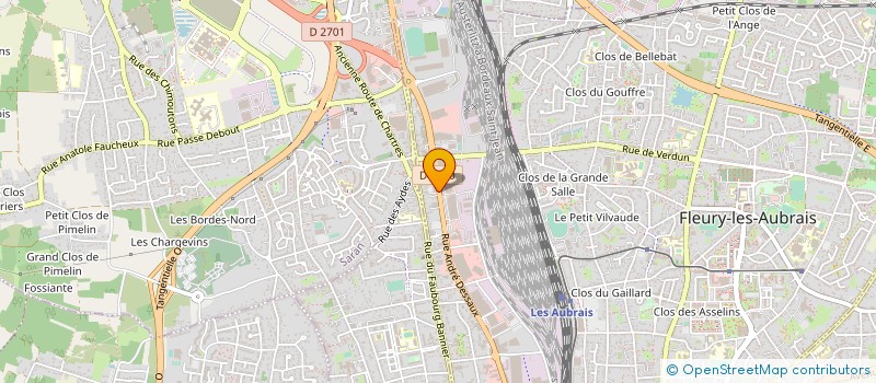 localisation de l'entreprise JOYAS AGENCEMENT à FLEURY-LES-AUBRAIS