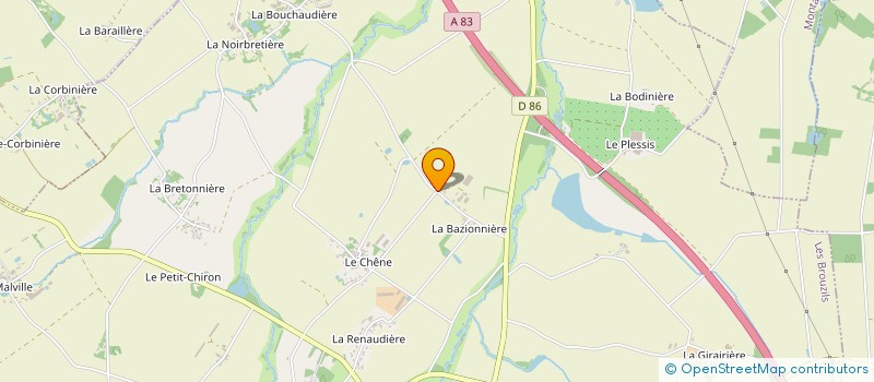 localisation de l'entreprise JOYAU à MONTREVERD