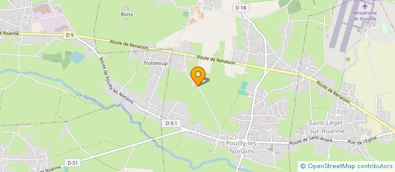 localisation de l'entreprise JOYBOY  POUILLY-LES-NONAINS