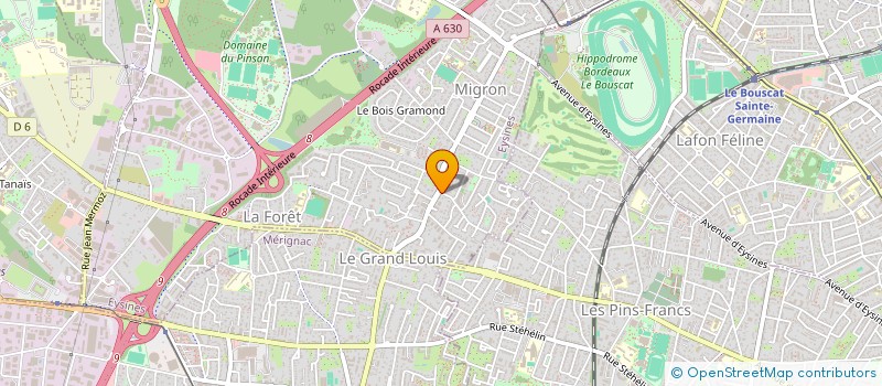 localisation de l'entreprise JOYCE  EYSINES