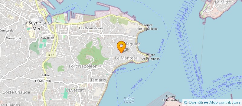 localisation de l'entreprise JOYCE  LA SEYNE-SUR-MER