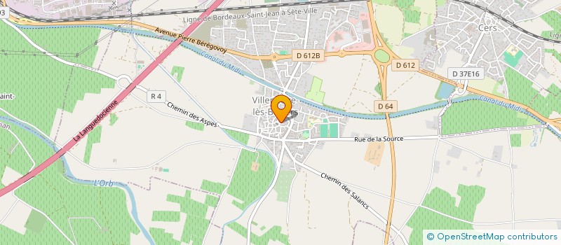 localisation de l'entreprise JOYCE RYAN  VILLENEUVE-LES-BEZIERS
