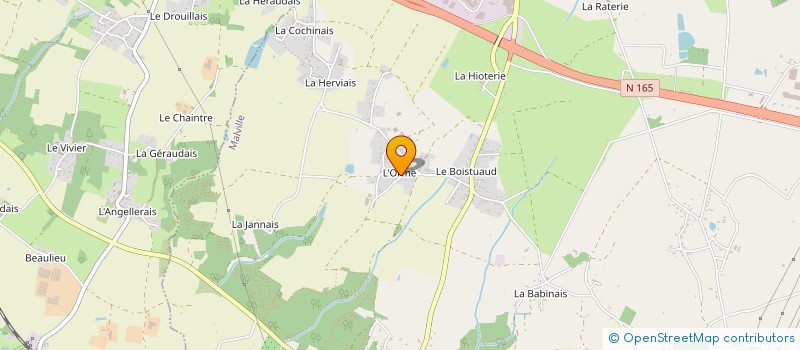 localisation de l'entreprise JOYCE.ZIK à LAVAU-SUR-LOIRE