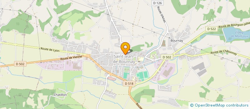 localisation de l'entreprise JOYE  SAINT-JEAN-DE-BOURNAY