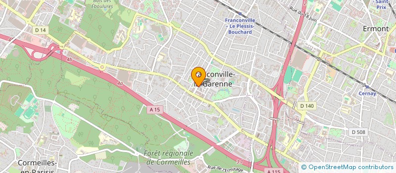 localisation de l'entreprise JOYEUSE  FRANCONVILLE