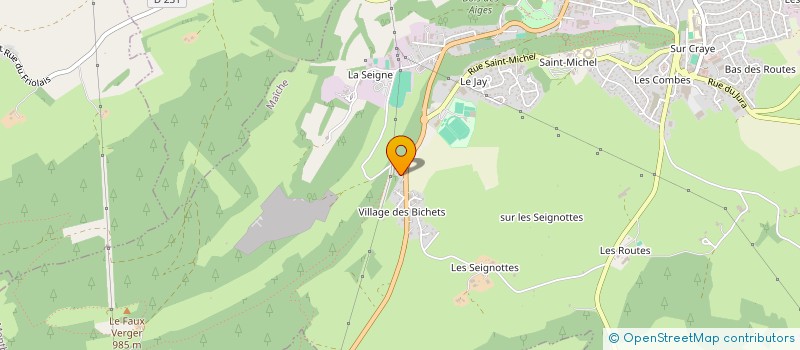 localisation de l'entreprise JOYEUSE BANDE DES ECURIES COMTOISES  MAICHE