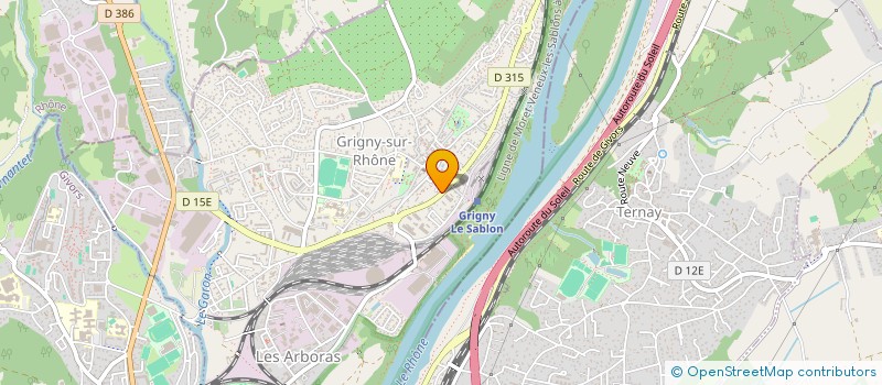 localisation de l'entreprise JOYEUSE BOULE DE GRIGNY à GRIGNY