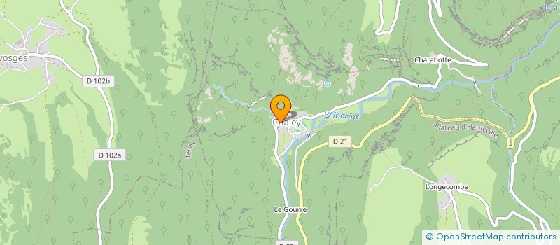 localisation de l'entreprise JOYEUSE BOULE OUVRIERE  SAINT-RAMBERT-EN-BUGEY