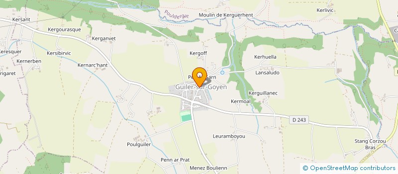 localisation de l'entreprise JOYEUSE SPORTIVE à PEUMERIT